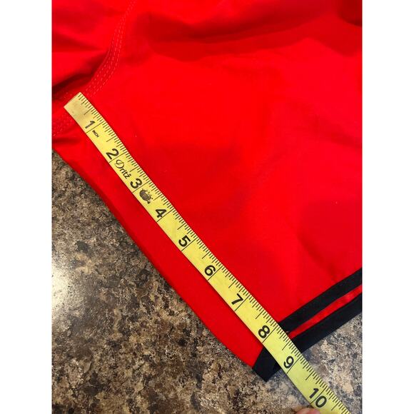 Hot Topic IT Loser Lover Red Black Men Swim Trunks Medium Board Shorts - Picture 8 of 8